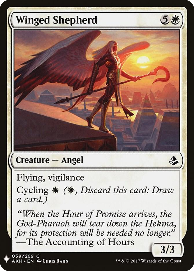 0039 Winged Shepherd C The List Reprints