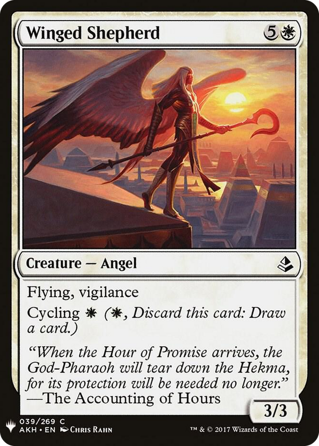 0039 Winged Shepherd C The List Reprints