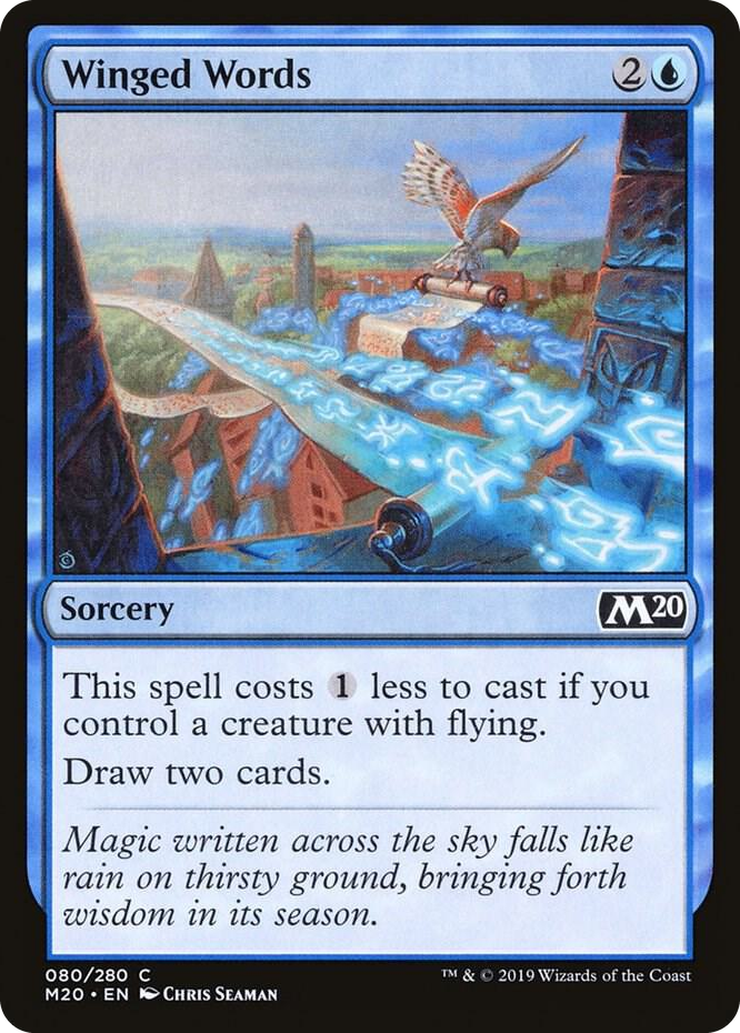 0080 Winged Words C Core Set 2020