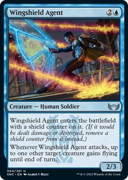 0064 Wingshield Agent U Streets of New Capenna