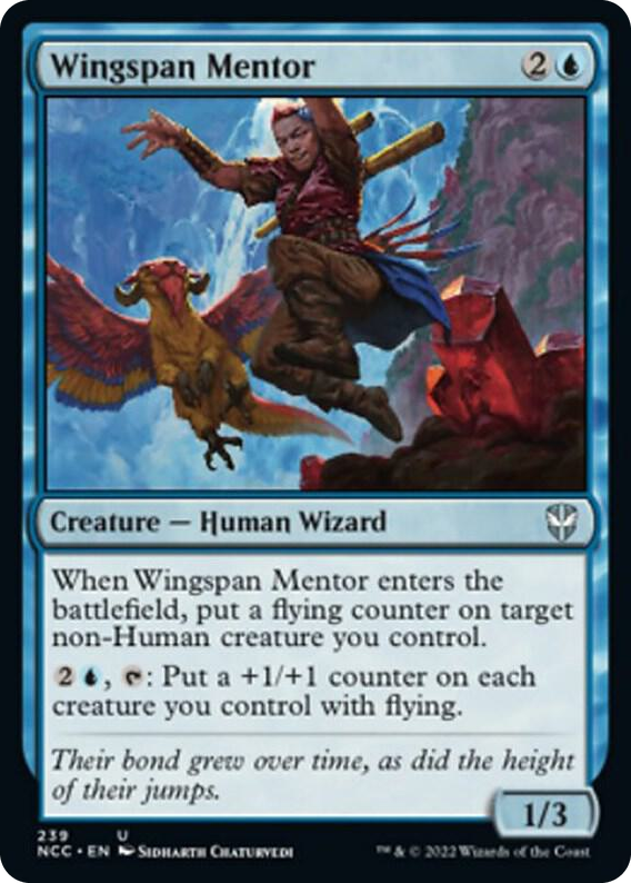 0239 Wingspan Mentor U Commander: Streets of New Capenna