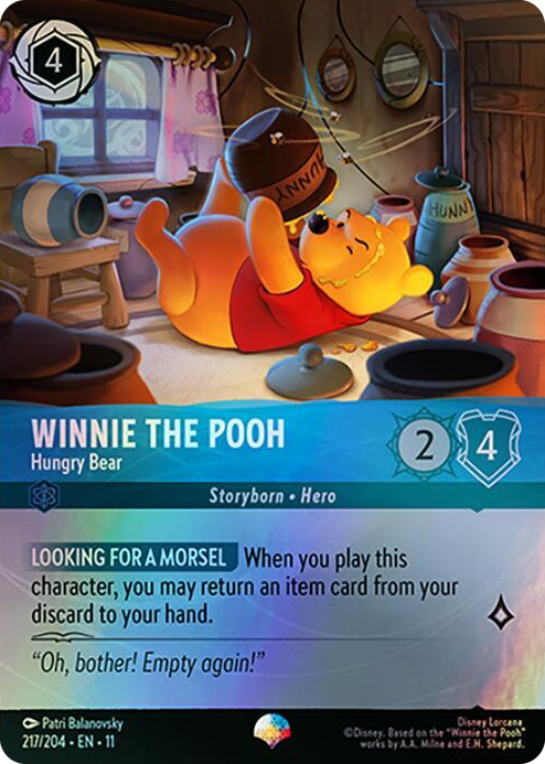 0217 Winnie the Pooh - Hungry Bear (Epic) Epic Winterspell