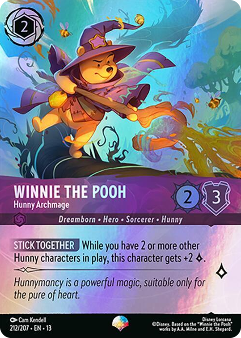 0212 Winnie the Pooh - Hunny Archmage (Epic) Epic Attack of the Vine!