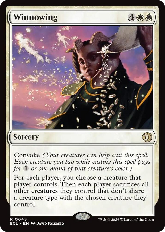 0043 Winnowing R Lorwyn Eclipsed