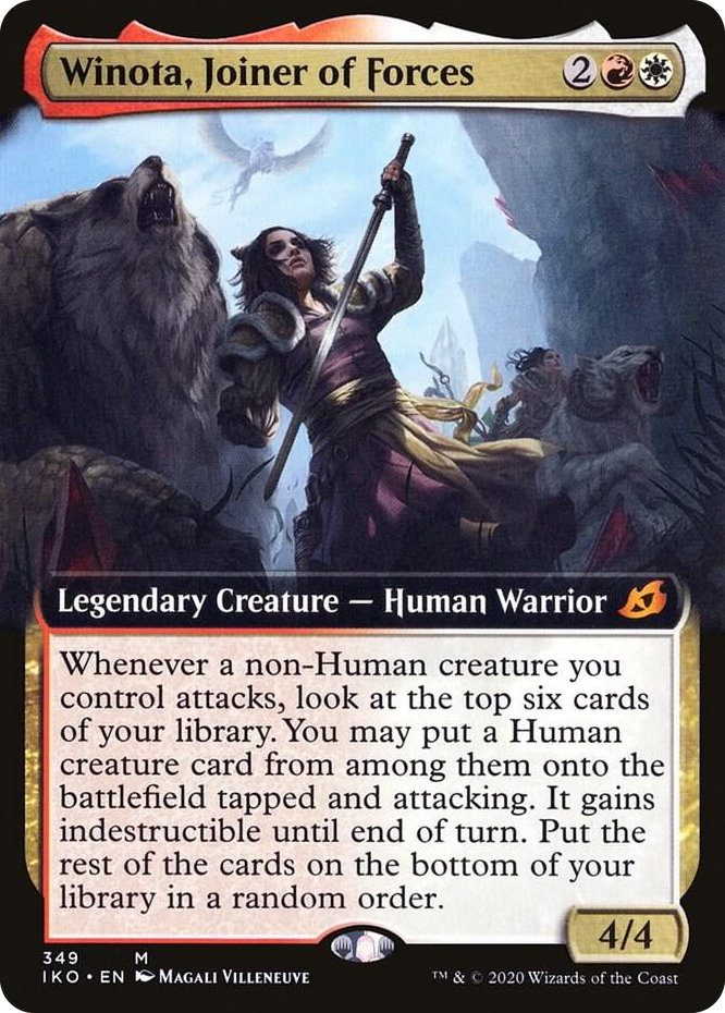 0349 Winota, Joiner of Forces (Extended Art) M Lair of Behemoths