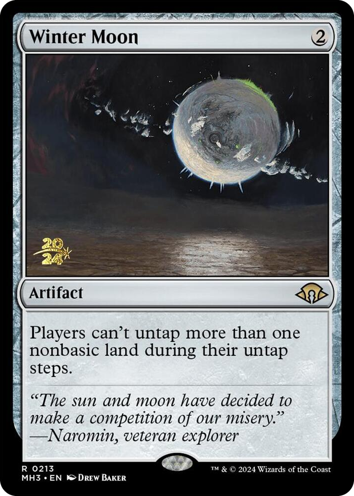 0213 Winter Moon R Prerelease Cards