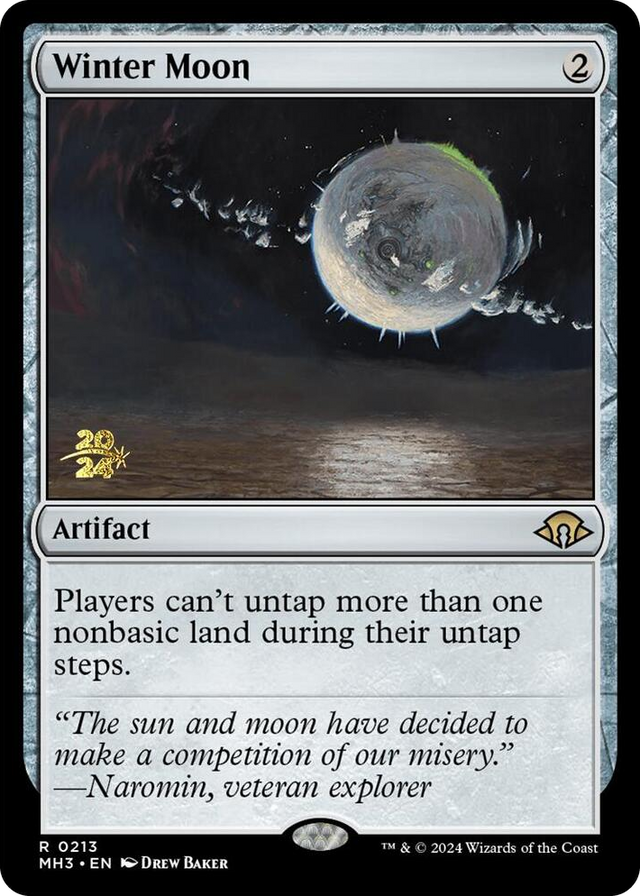 0213 Winter Moon R Prerelease Cards