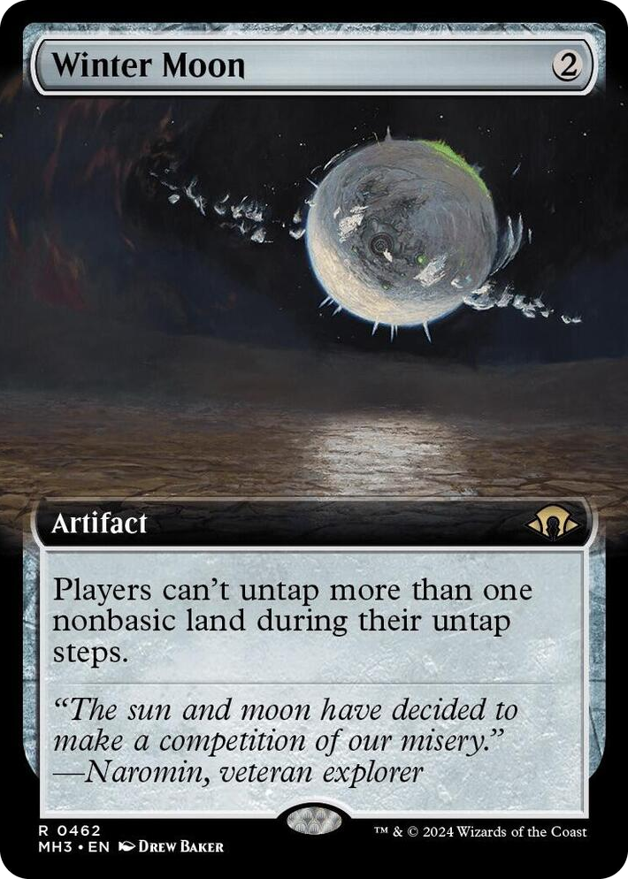0462 Winter Moon (Extended Art) R Modern Horizons 3
