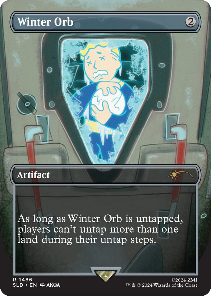 Winter Orb (1486) #1486 R - Secret Lair Drop Series Pokemon card