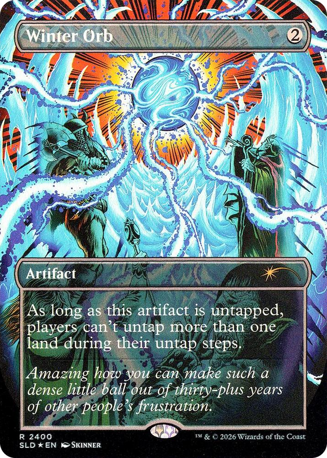 2400 Winter Orb (2400) R Secret Lair Drop Series