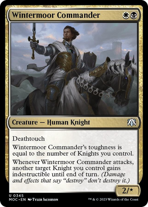 0345 Wintermoor Commander U Commander: March of the Machine