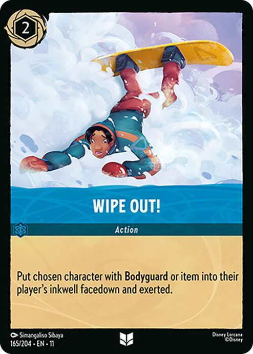 0165 Wipe Out! Uncommon Winterspell