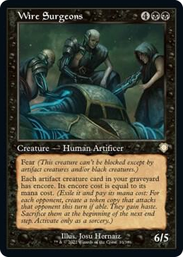 0010 Wire Surgeons (Retro Frame) R Commander: The Brothers' War