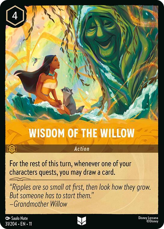 0031 Wisdom of the Willow Uncommon Winterspell