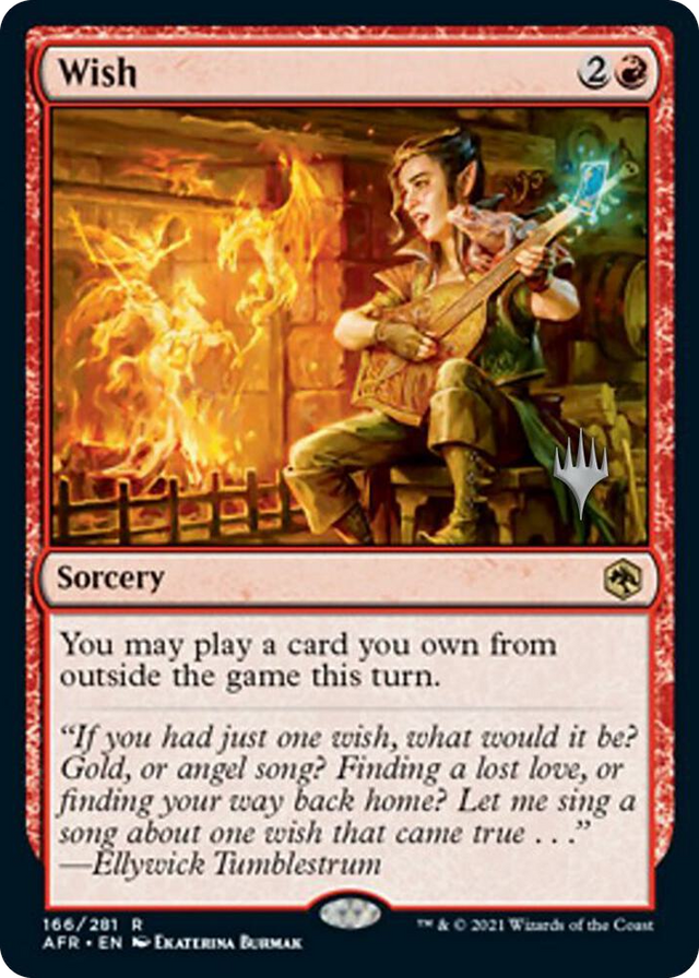 0166 Wish R Promo Pack: Adventures in the Forgotten Realms