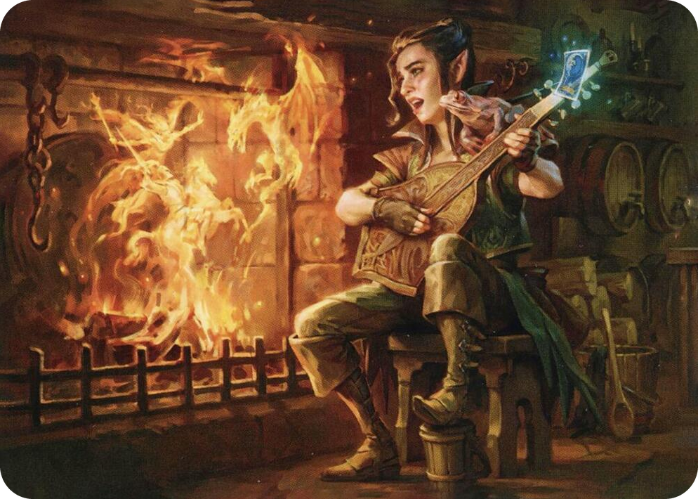 0050 Wish Art Card S Art Series: Adventures in the Forgotten Realms