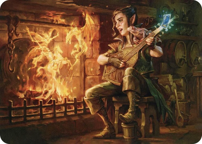 0050 Wish Art Card S Art Series: Adventures in the Forgotten Realms