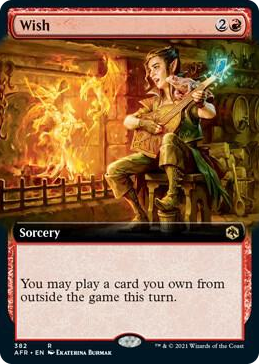 0382 Wish (Extended Art) R Adventures in the Forgotten Realms