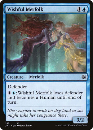 0197 Wishful Merfolk C Jumpstart