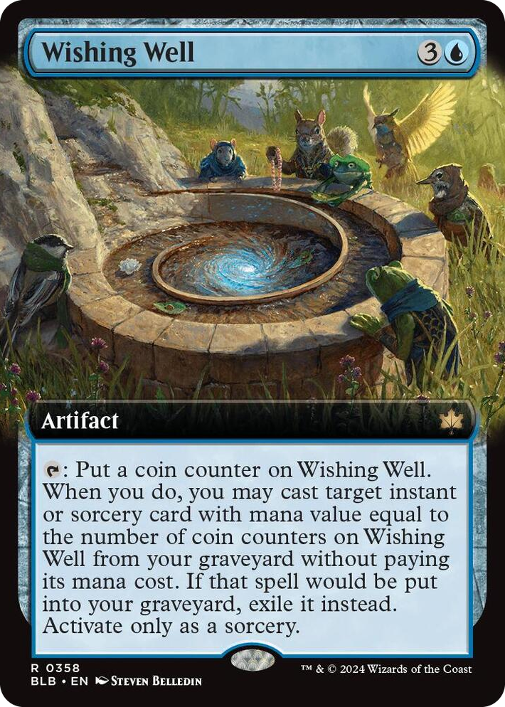 0358 Wishing Well (Extended Art) R Bloomburrow