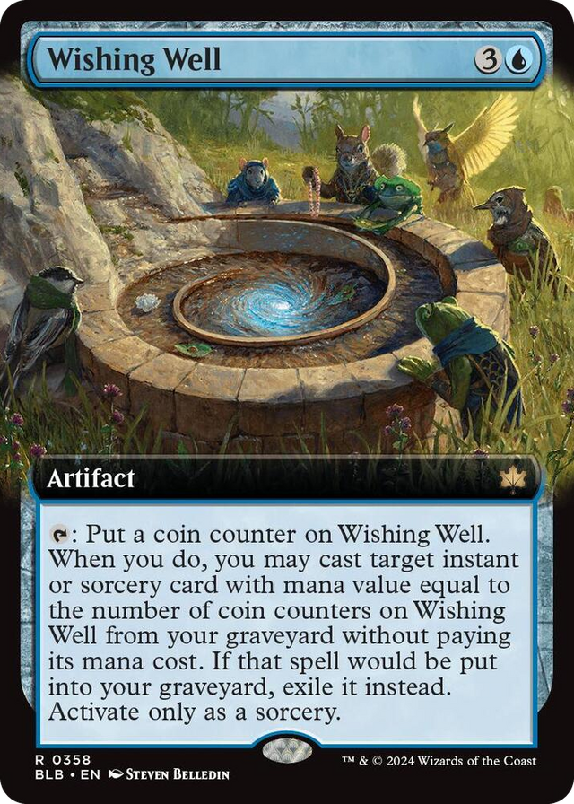 0358 Wishing Well (Extended Art) R Bloomburrow
