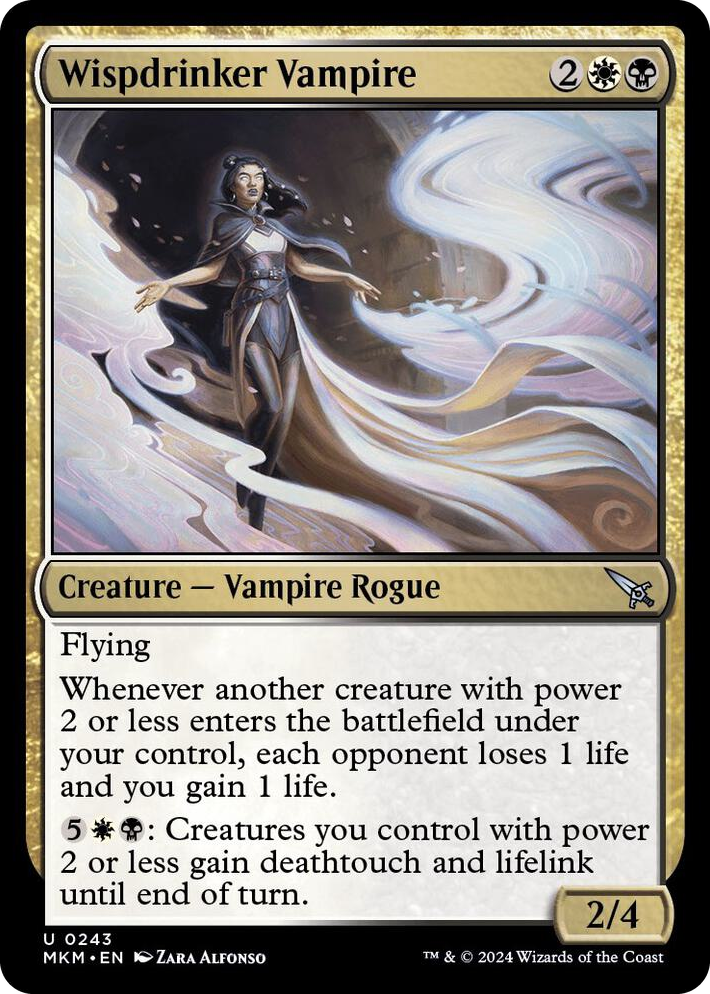 0243 Wispdrinker Vampire U Murders at Karlov Manor