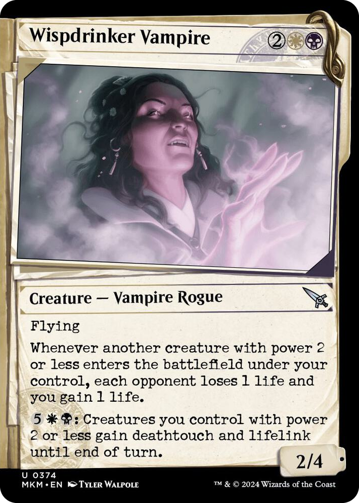 0374 Wispdrinker Vampire (Showcase) U Murders at Karlov Manor