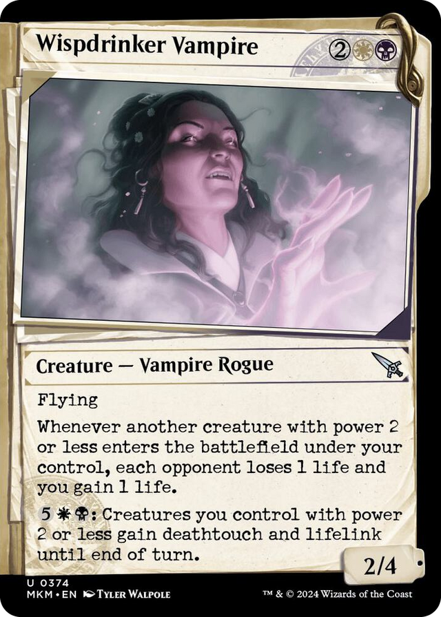 0374 Wispdrinker Vampire (Showcase) U Murders at Karlov Manor