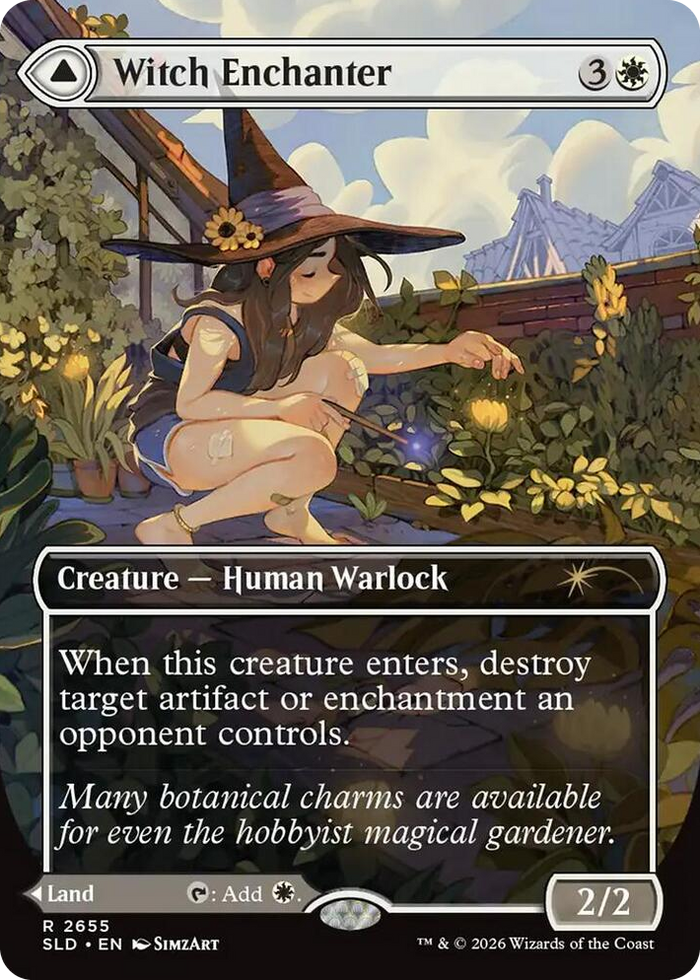 Witch Enchanter #2655 R - Secret Lair Drop Series Pokemon card