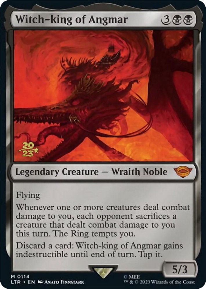 0114 Witch-king of Angmar M Prerelease Cards