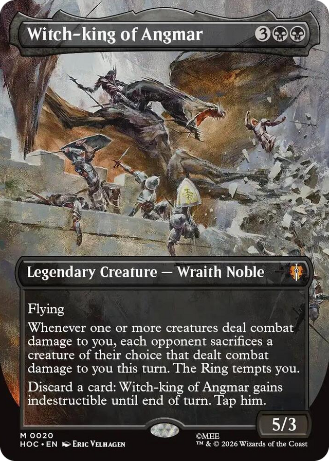 0020 Witch-king of Angmar (Borderless) M The Hobbit: Eternal-Legal
