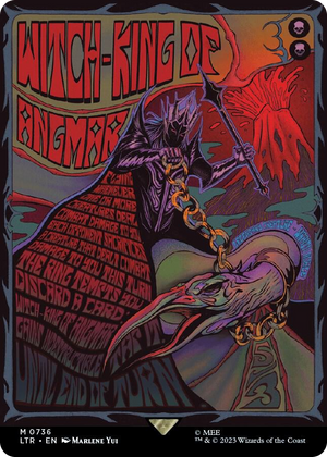 0736 Witch-king of Angmar (Borderless Poster) M Universes Beyond: The Lord of the Rings: Tales of Middle-earth