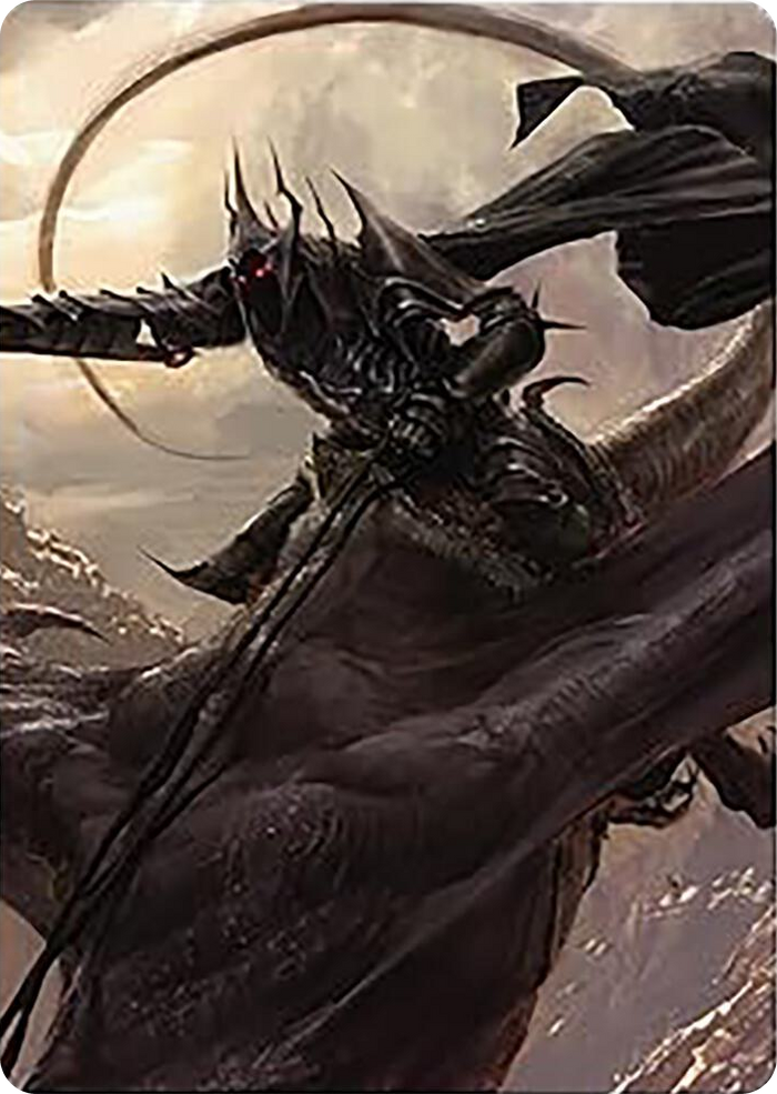 Witch-king, Sky Scourge Art Card #21 S - Art Series: Universes Beyond: The Lord of the Rings: Tales of Middle-earth Pokemon card
