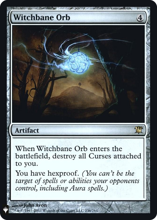 0236 Witchbane Orb R The List Reprints