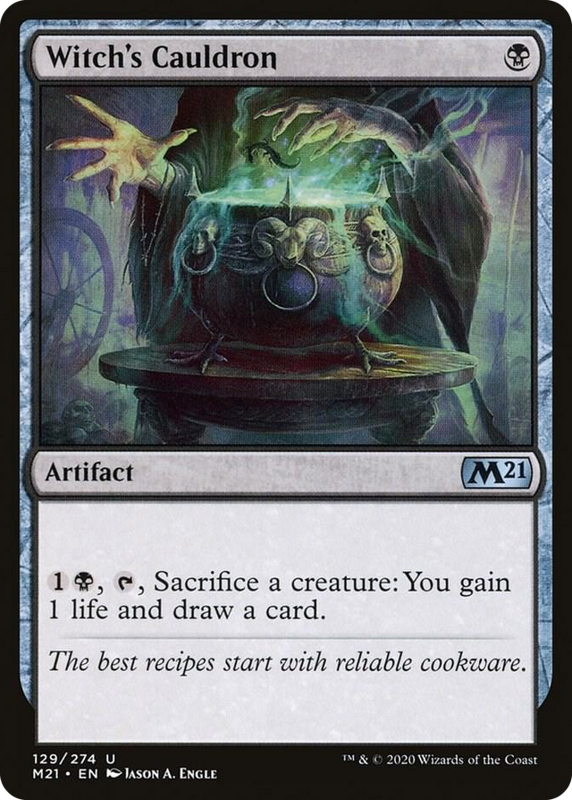 0129 Witch's Cauldron U Core Set 2021