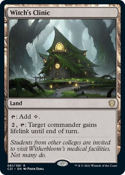0081 Witch's Clinic R Commander 2021