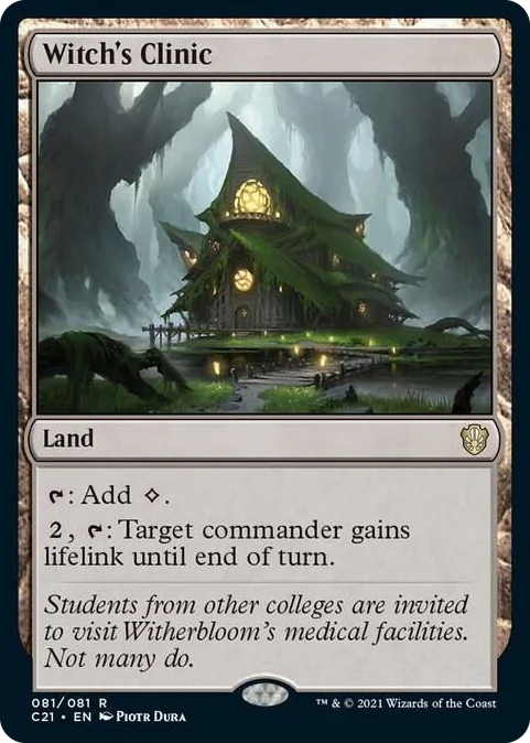 0081 Witch's Clinic R Commander 2021