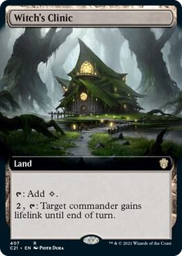 0407 Witch's Clinic (Extended Art) R Commander 2021