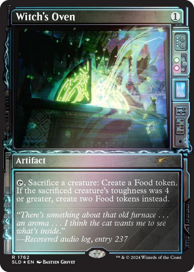 1762 Witch's Oven (Rainbow Foil) R Secret Lair Drop Series