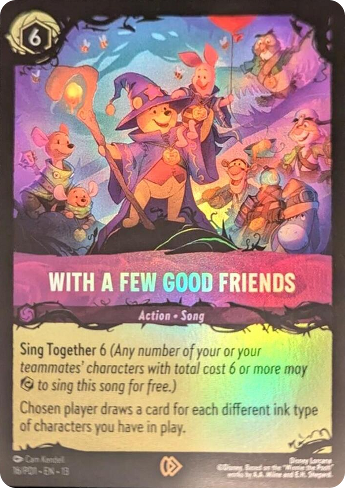 With a Few Good Friends #16 Promo - Illumineer's Quest: The Great Hunny Rescue Pokemon card