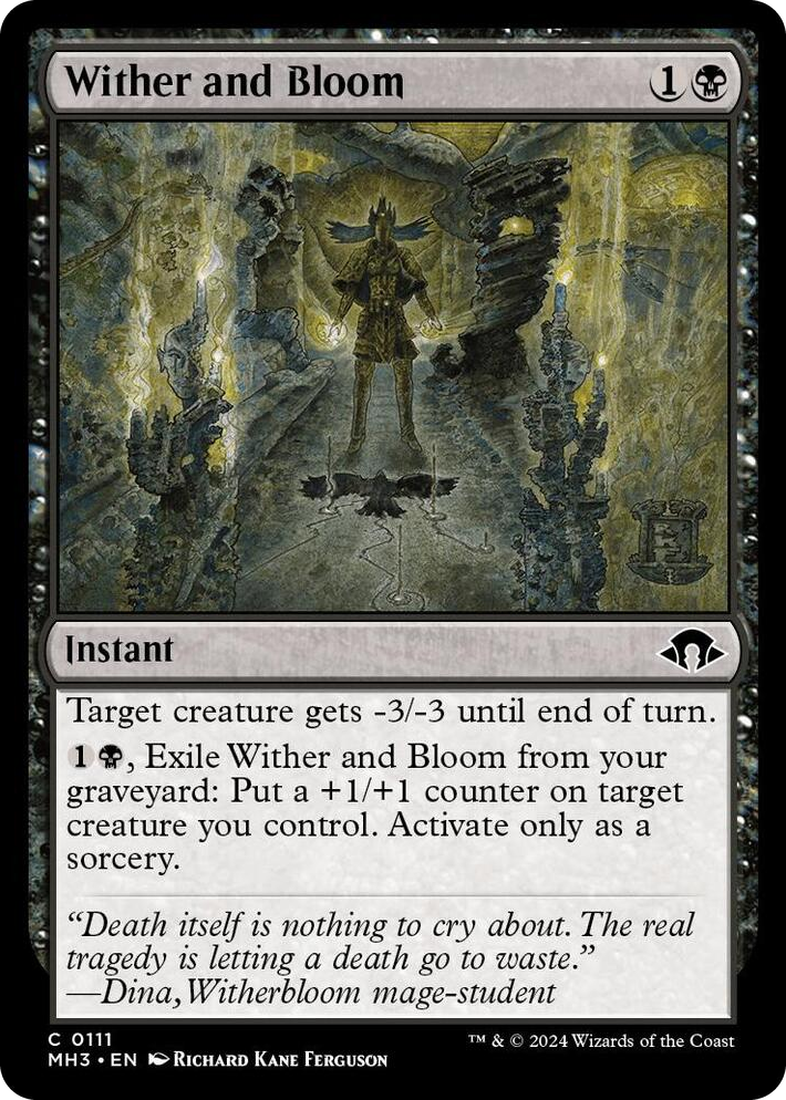 0111 Wither and Bloom C Modern Horizons 3