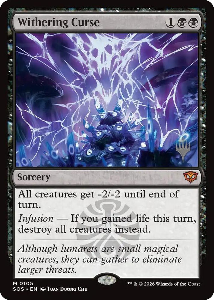 0105 Withering Curse M Promo Pack: Secrets of Strixhaven