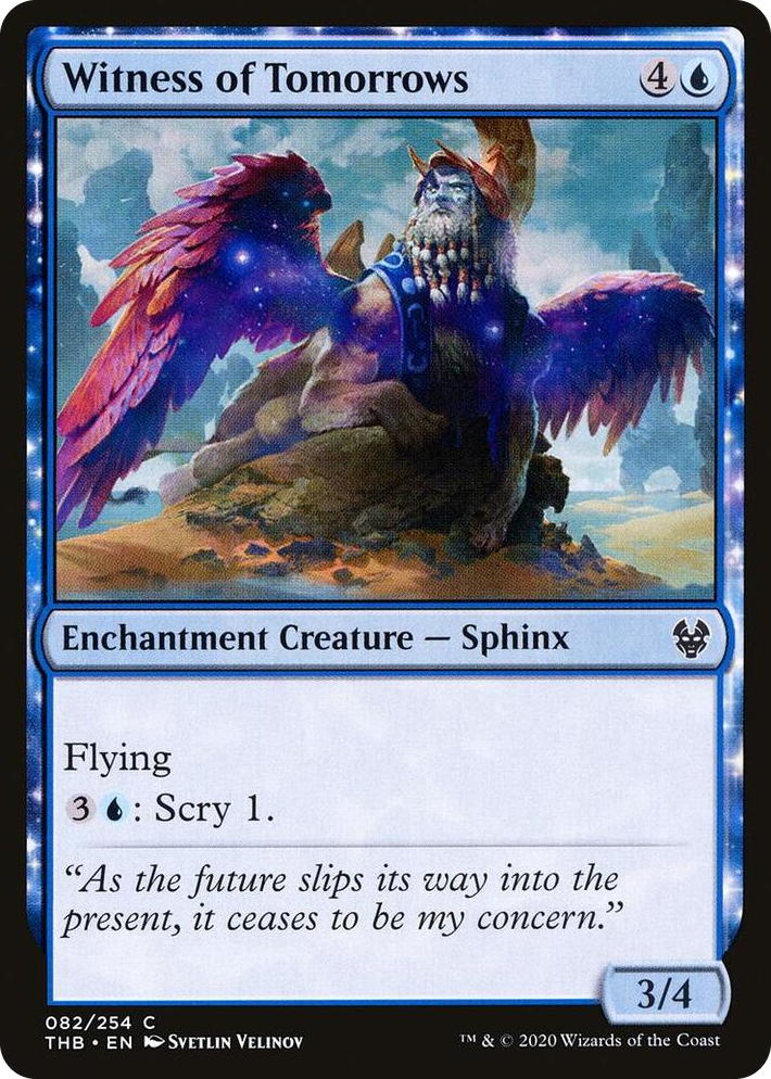 0082 Witness of Tomorrows C Theros Beyond Death
