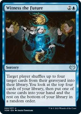 0090 Witness the Future U Innistrad: Crimson Vow