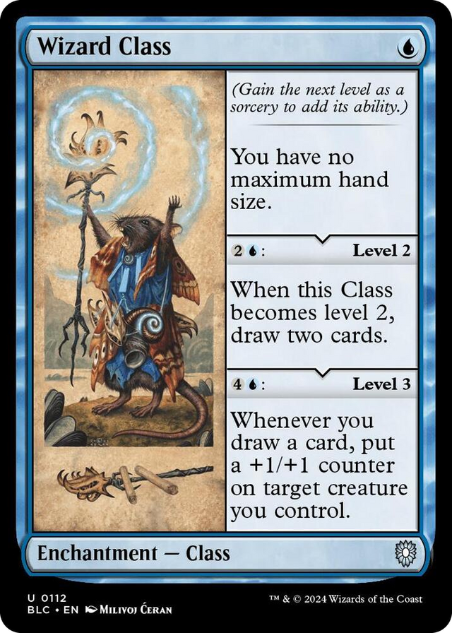 0112 Wizard Class U Commander: Bloomburrow