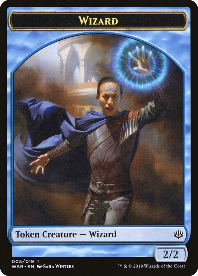 0005 Wizard Token T War of the Spark