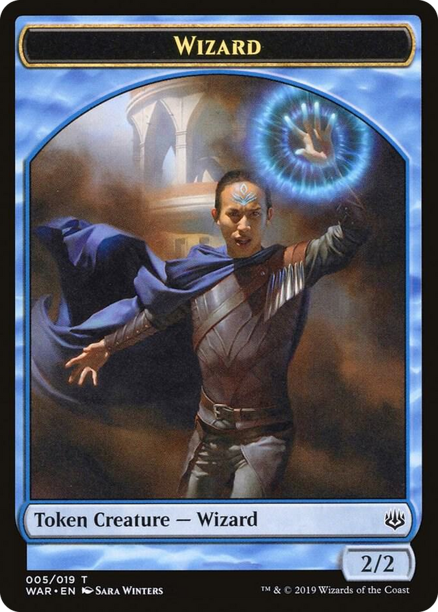 0005 Wizard Token T War of the Spark