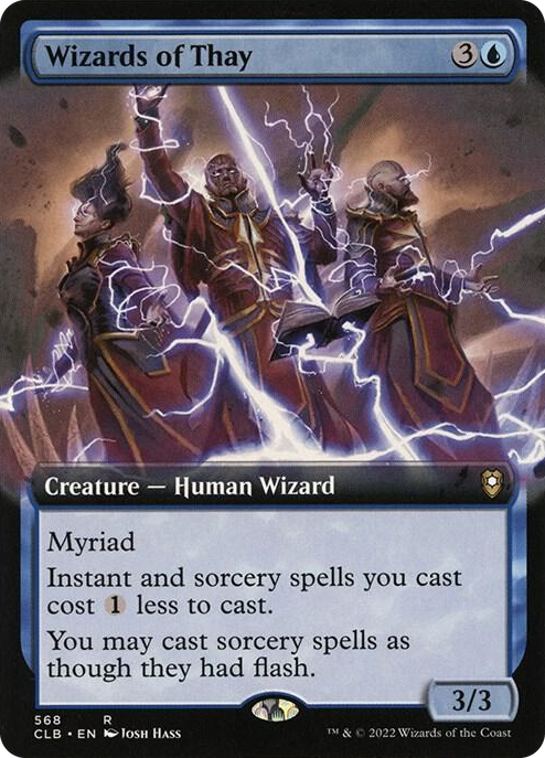 Wizards of Thay (Extended Art) #568 R - Commander Legends: Battle for Baldur's Gate Pokemon card