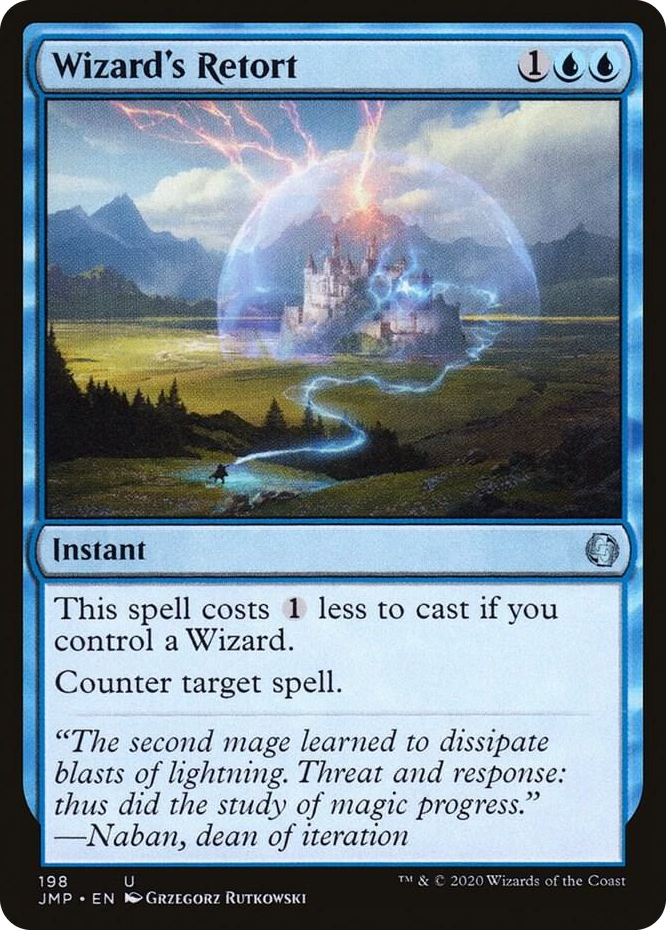0198 Wizard's Retort U Jumpstart