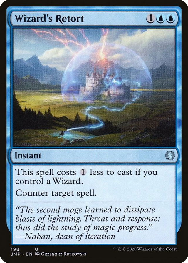 0198 Wizard's Retort U Jumpstart